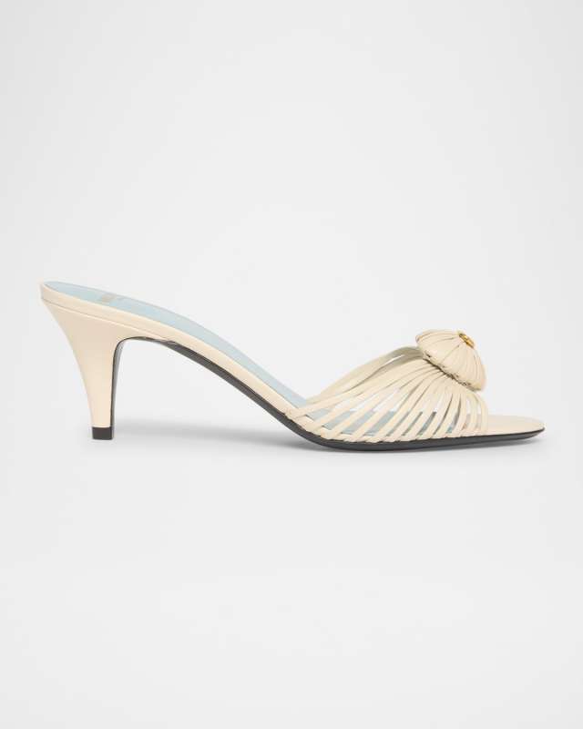 Royal Heart VLogo Leather Sandals